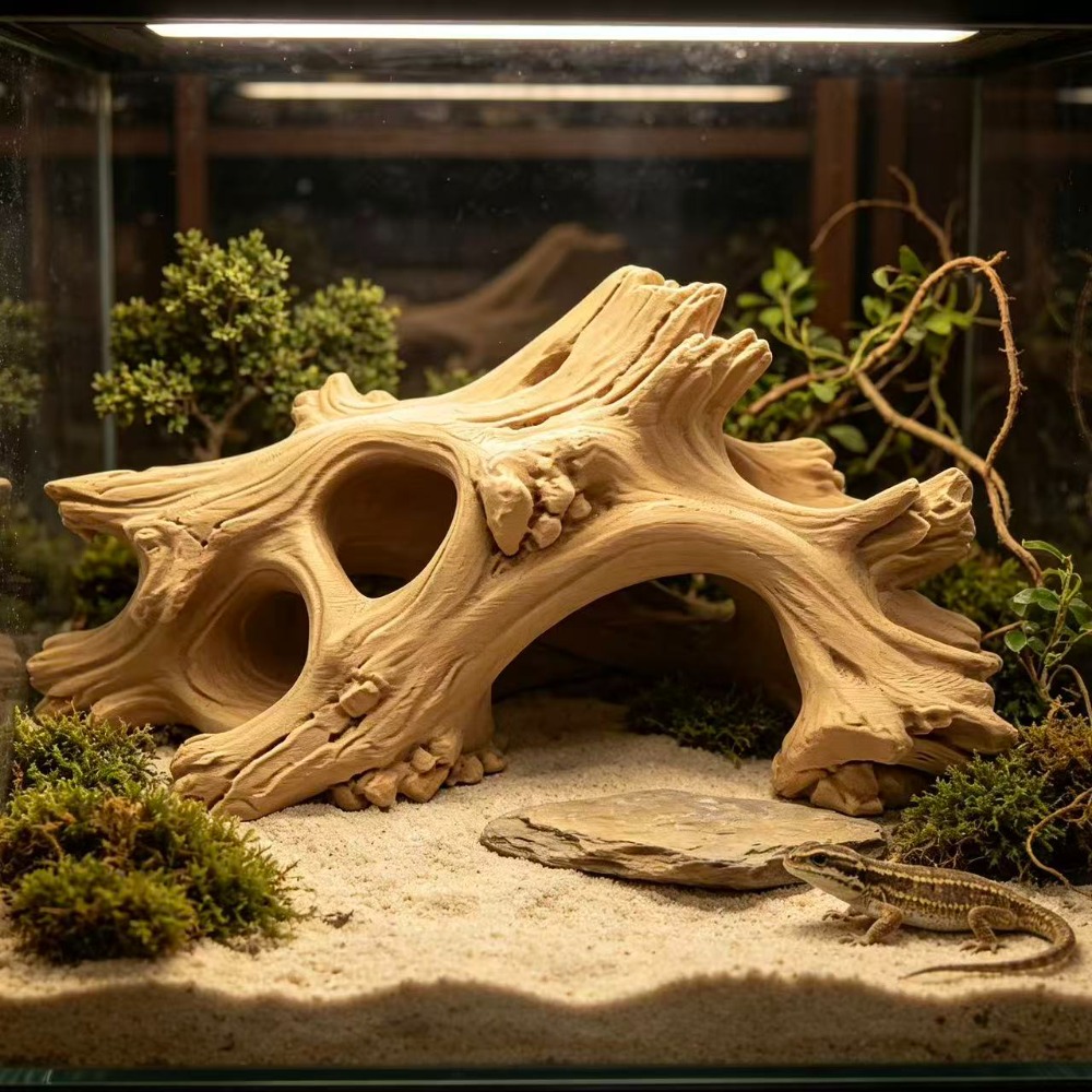3D Printing Lizard - مخبأ زواحف ثلاثي الأبعاد مطبوع بتقنية