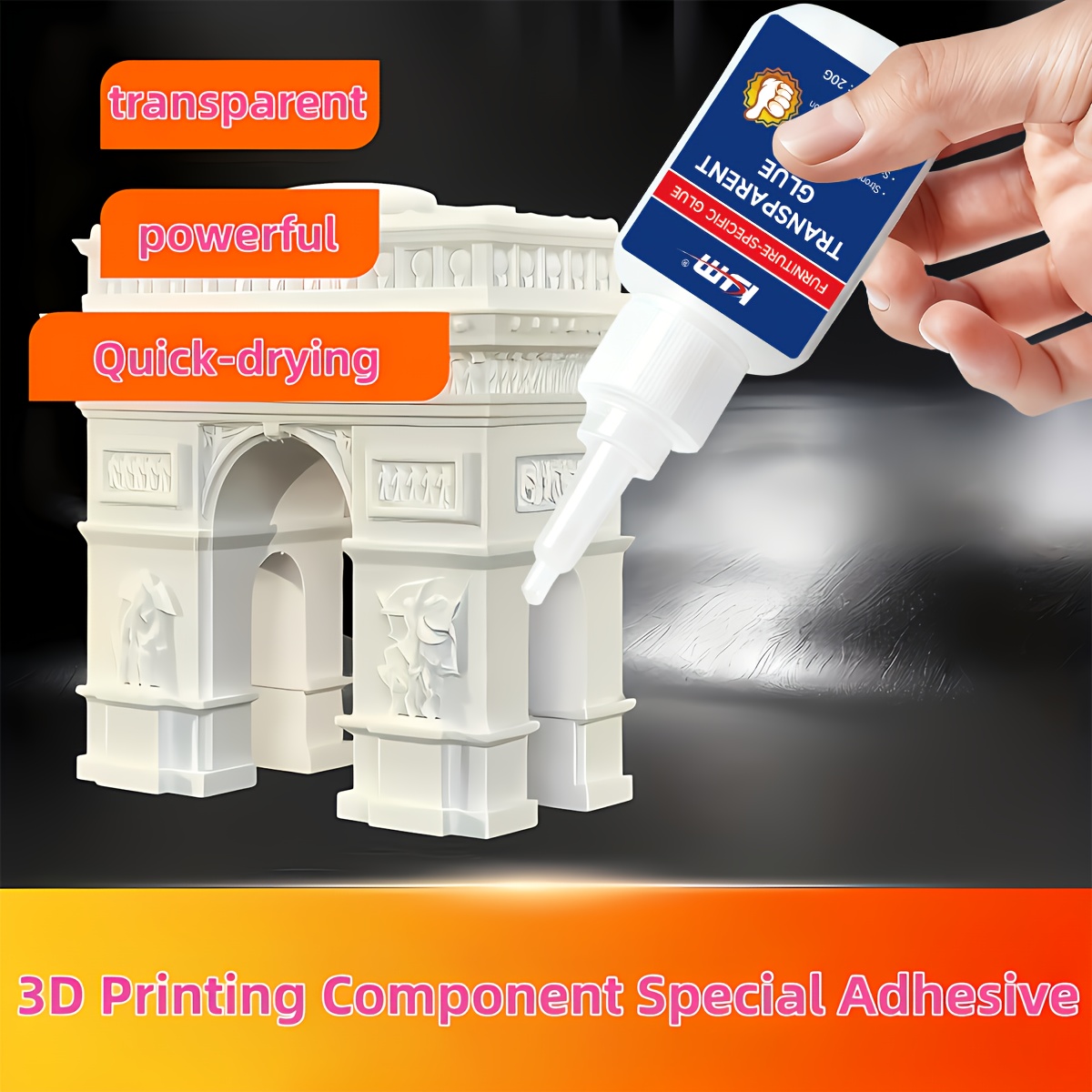3D Printing Glue Stick - لاصق شفاف سريع الجفاف للأجزاء المطبوعة