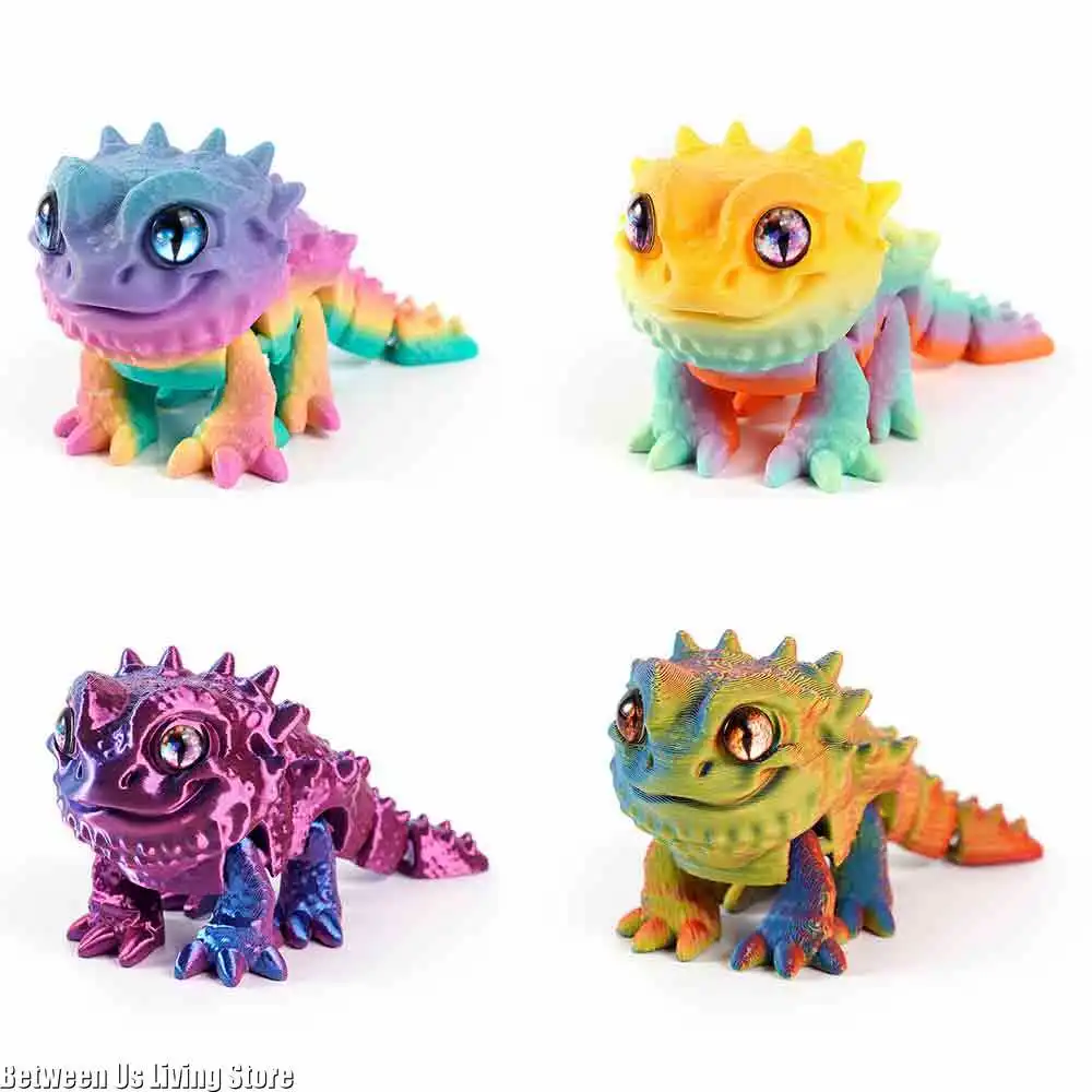 3D Printing Lizard - لعبة الطباعة ثلاثية الأبعاد نموذج ماني