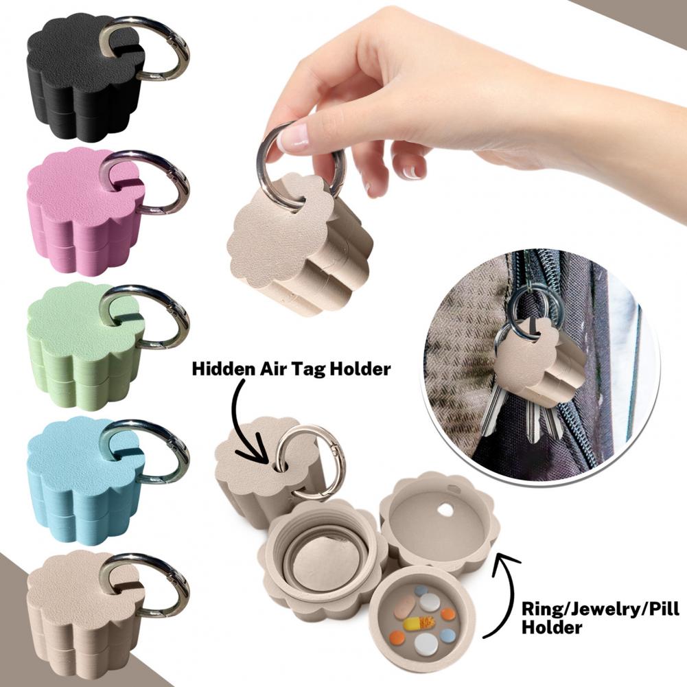 3D Printing Ring Holder - صندوق حبوب المفاتيح المقاوم للماء، حامل