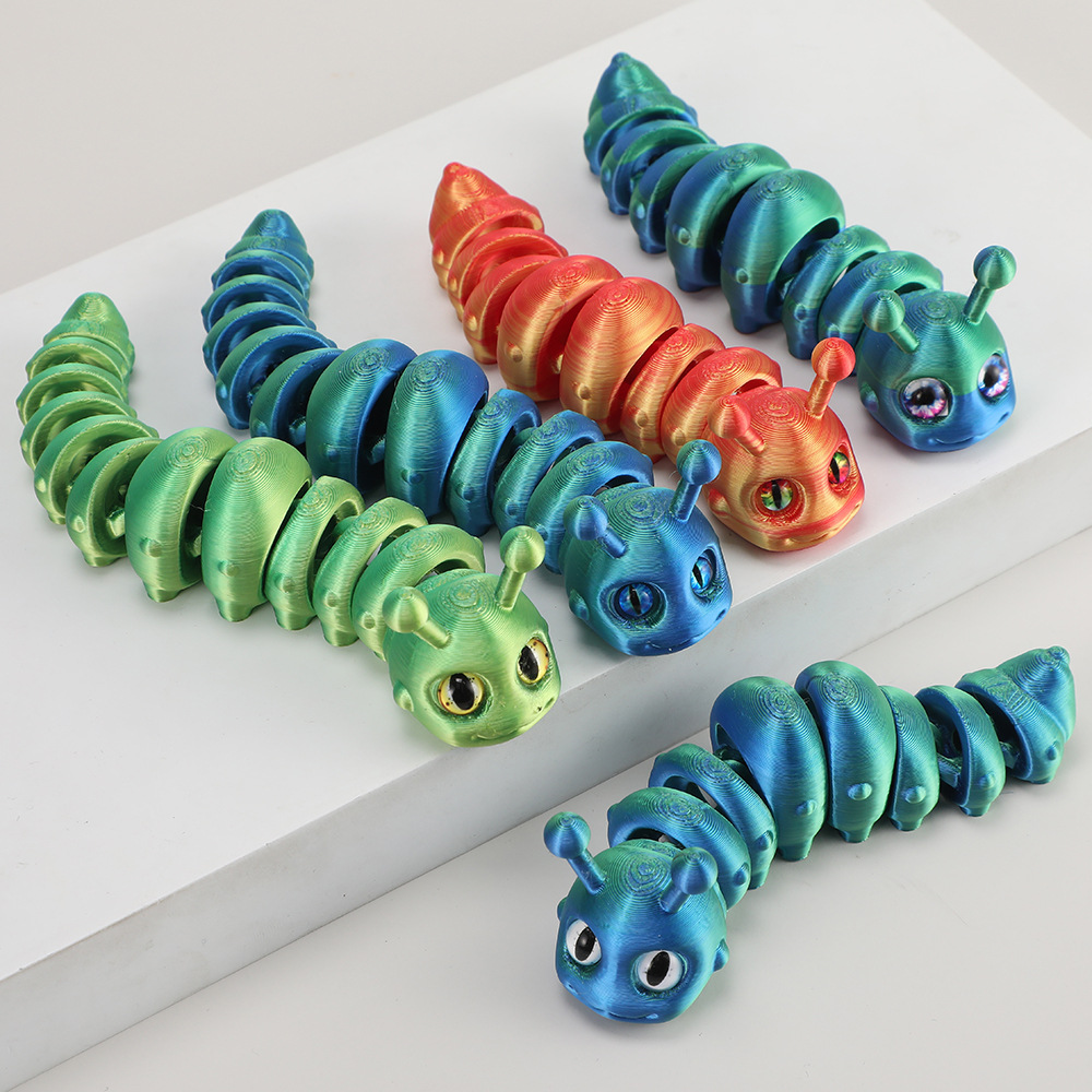 3D Printing Lizard - لعبة كاتربيلر مطبوعة ثلاثية الأبعاد جديدة
