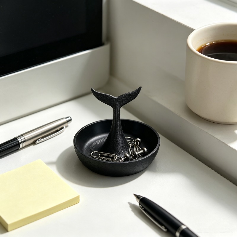 3D Printing Ring Holder - صينية مجوهرات على شكل ذيل حوت