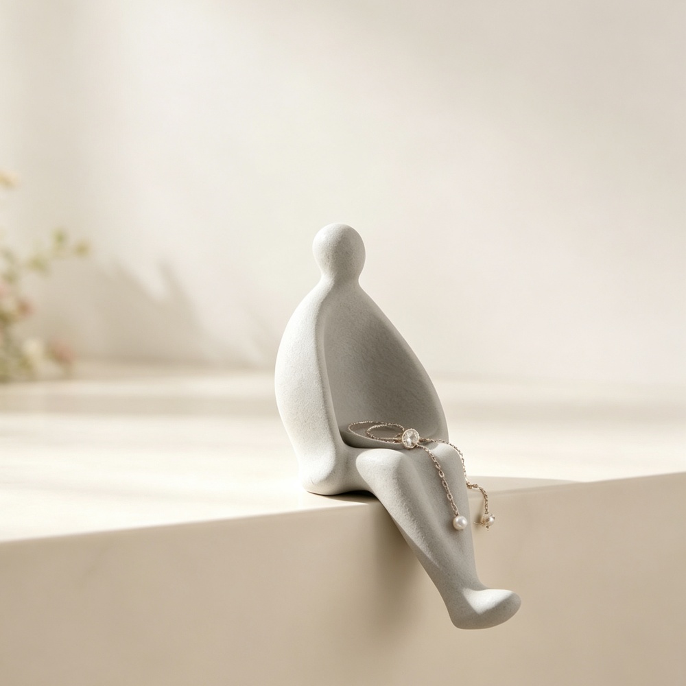 حامل مجوهرات على شكل تمثال جال - مراجعة 3D Printing Ring Holder وسعره