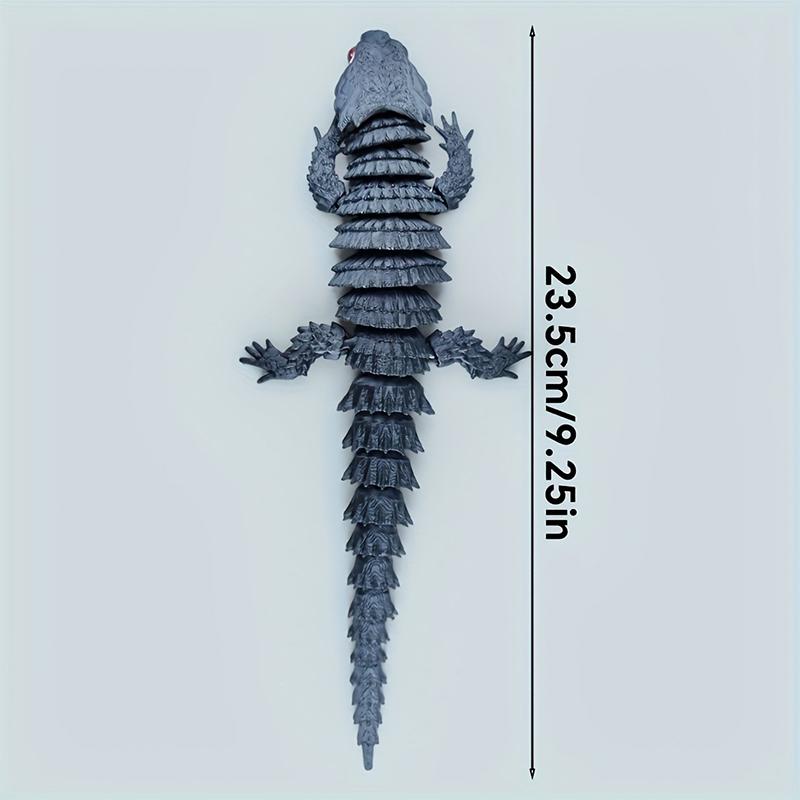 تمثال سحلية كرتوني ثلاثي الأبع - مراجعة 3D Printing Lizard وسعره
