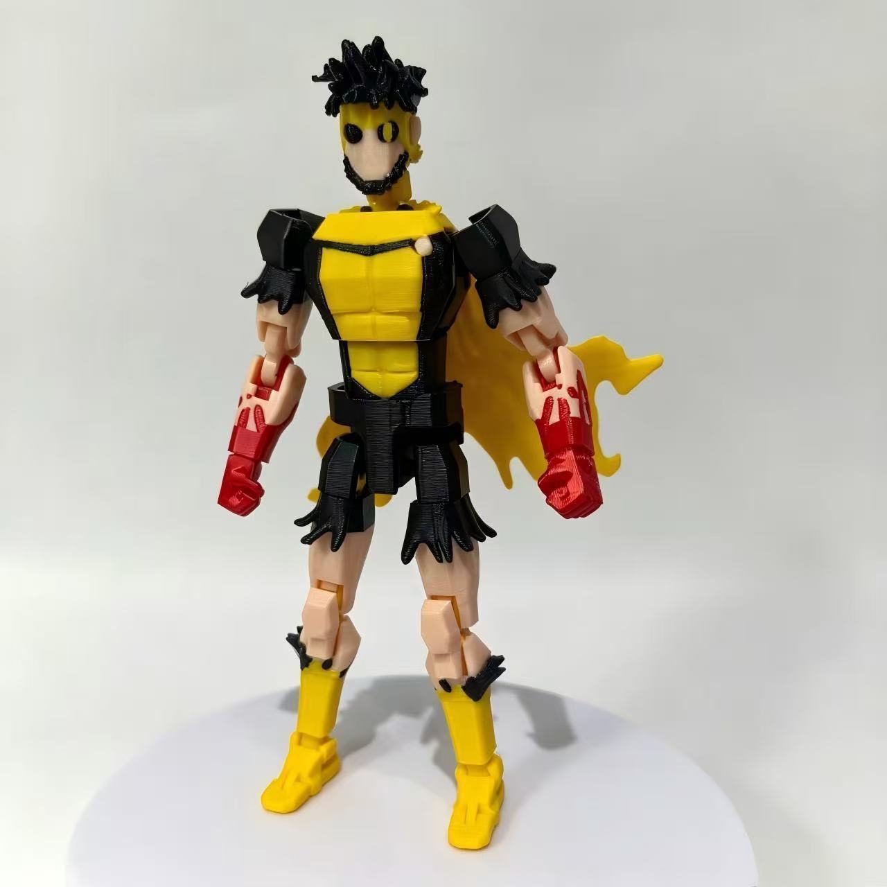 دمية متحركة متعددة المفاصل مطب - مراجعة 3D Printing Figure وسعره