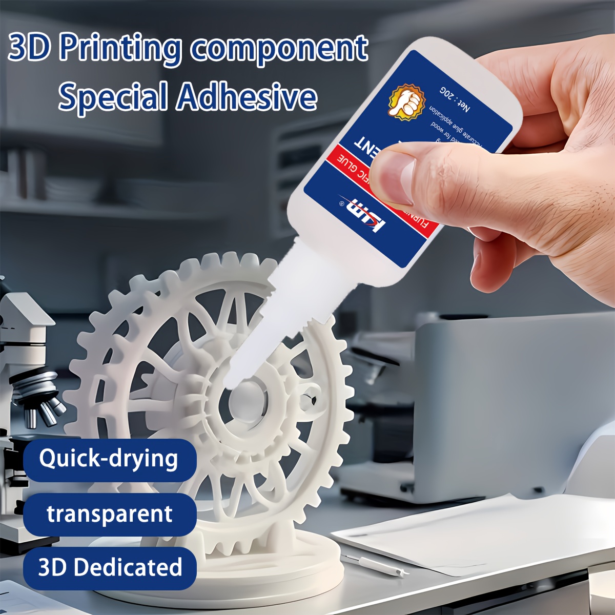 لاصق شفاف سريع الجفاف للأجزاء  - مراجعة 3D Printing Glue Stick وسعره