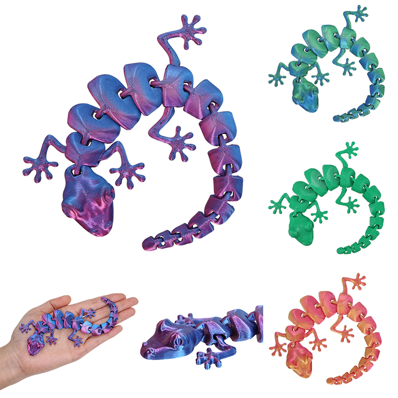ثلاثية الأبعاد مطبوعة السحلية  - مراجعة 3D Printing Lizard وسعره