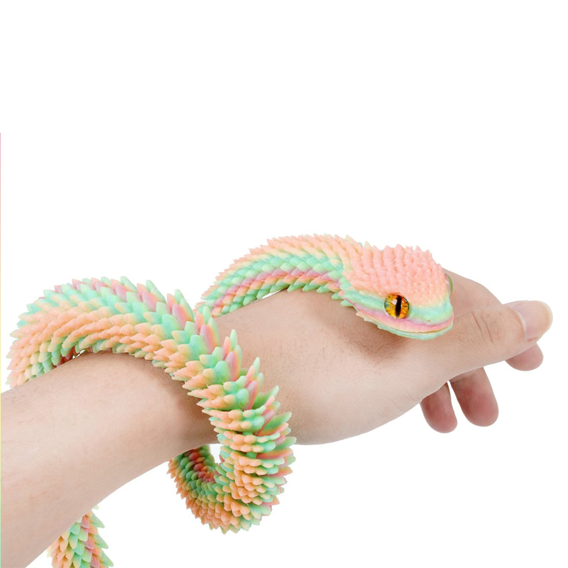 ثلاثية الأبعاد مطبوعة الأفعى ا - مراجعة 3D Printing Figure وسعره