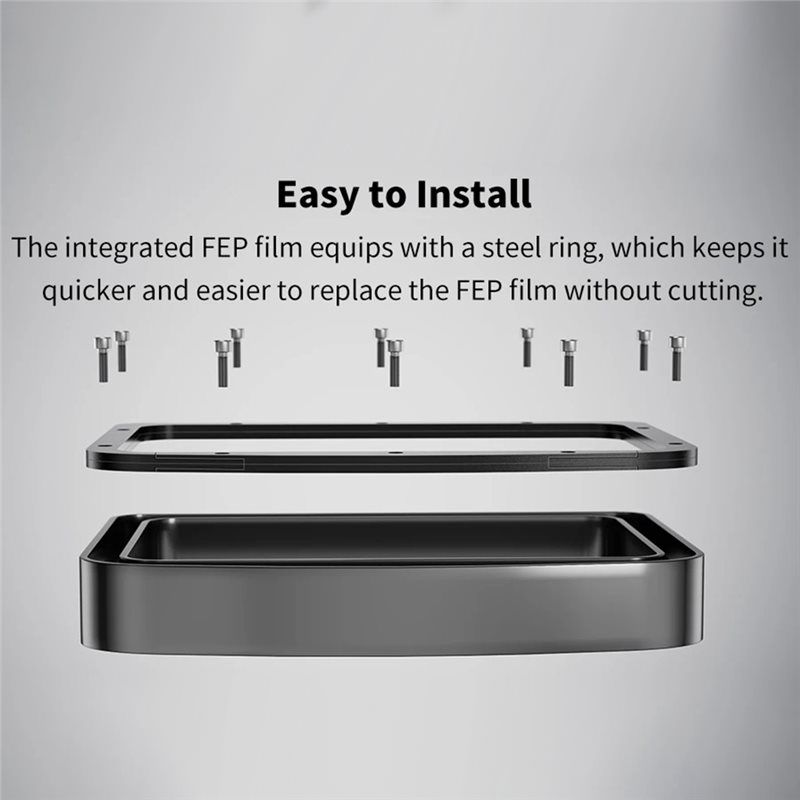 حوض راتنج فيلم FEP لطابعة ELEG - مراجعة Resin Vat Film Replacement وسعره
