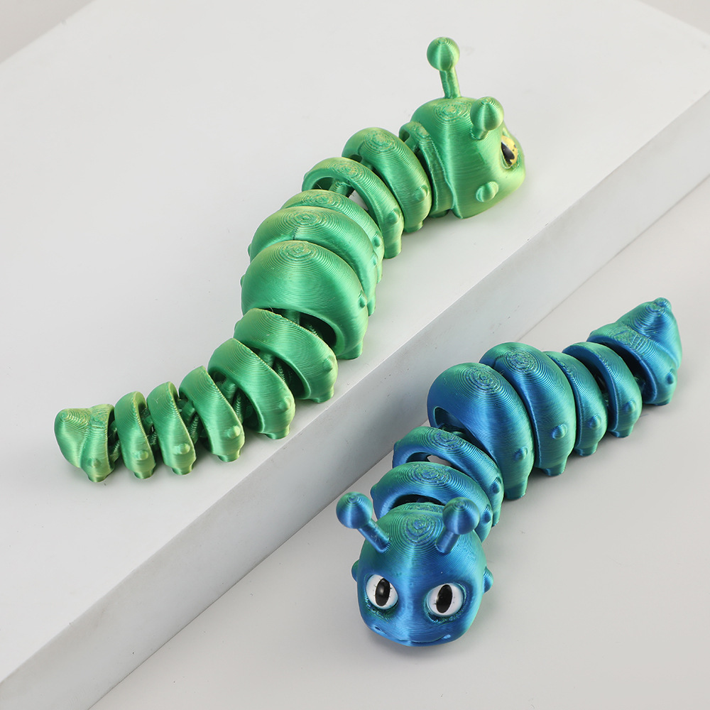 لعبة كاتربيلر مطبوعة ثلاثية ال - مراجعة 3D Printing Lizard وسعره