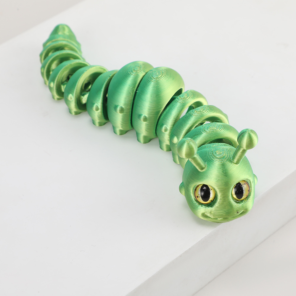 لعبة كاتربيلر مطبوعة ثلاثية ال - مراجعة 3D Printing Lizard وسعره