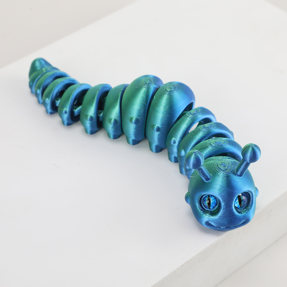 لعبة كاتربيلر مطبوعة ثلاثية ال - مراجعة 3D Printing Lizard وسعره