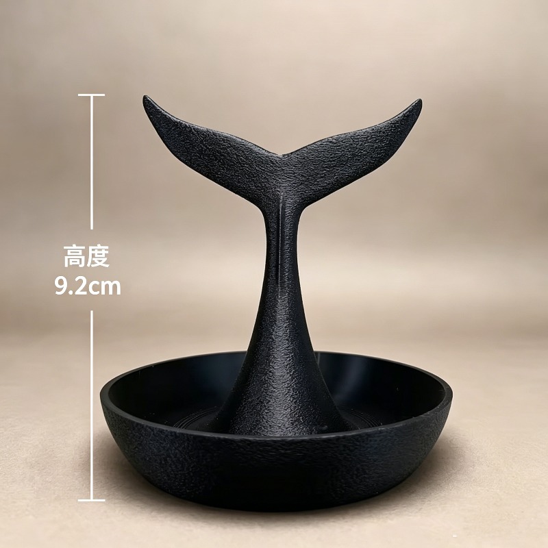 صينية مجوهرات على شكل ذيل حوت  - مراجعة 3D Printing Ring Holder وسعره