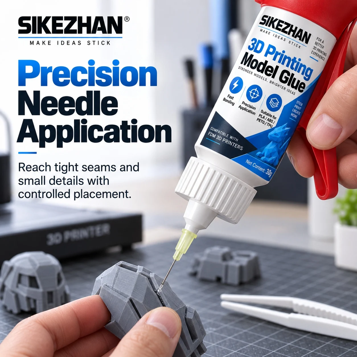 غراء طابعة ثلاثية الأبعاد SIKE - مراجعة 3D Printing Glue Stick وسعره