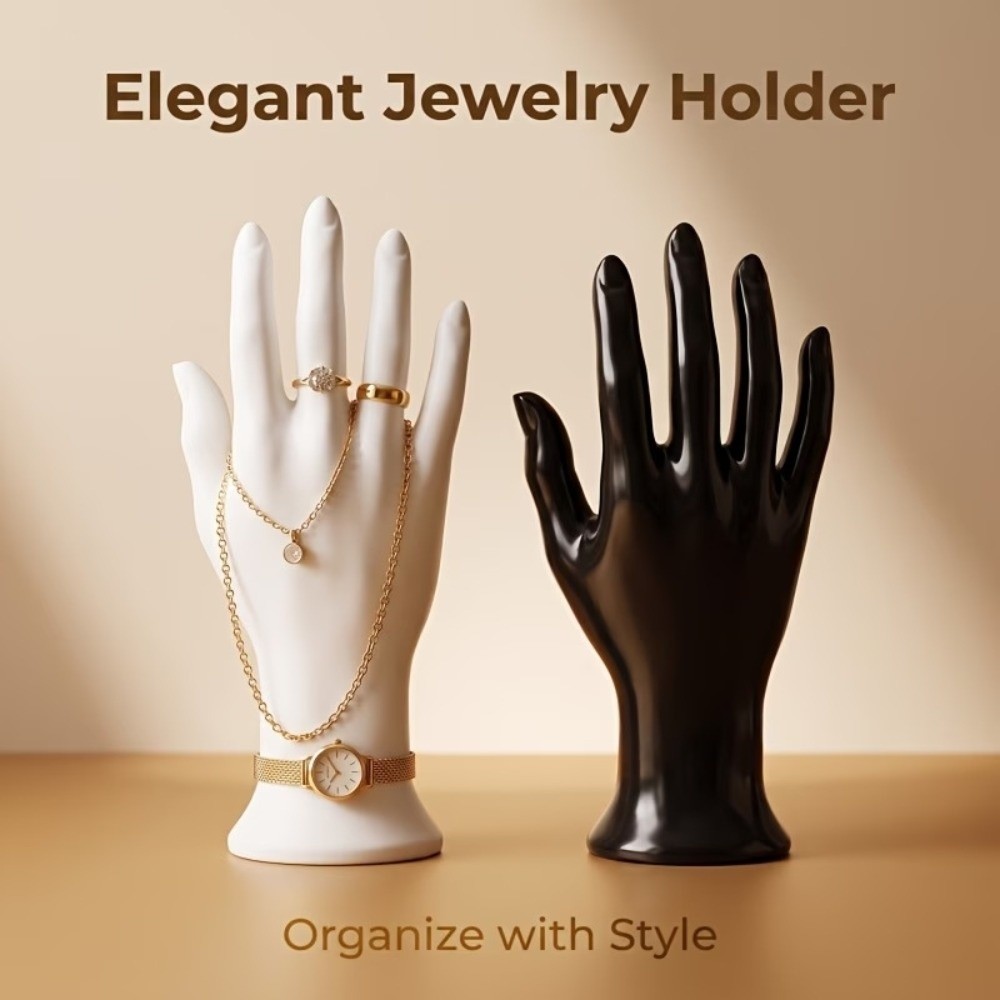 أدوات عرض المجوهرات، نموذج يد  - مراجعة 3D Printing Ring Holder وسعره