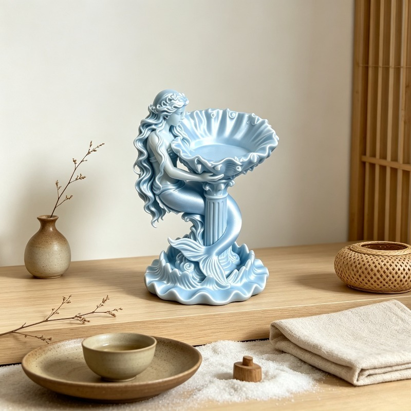 حامل مجوهرات على شكل صدفة حوري - مراجعة 3D Printing Ring Holder وسعره