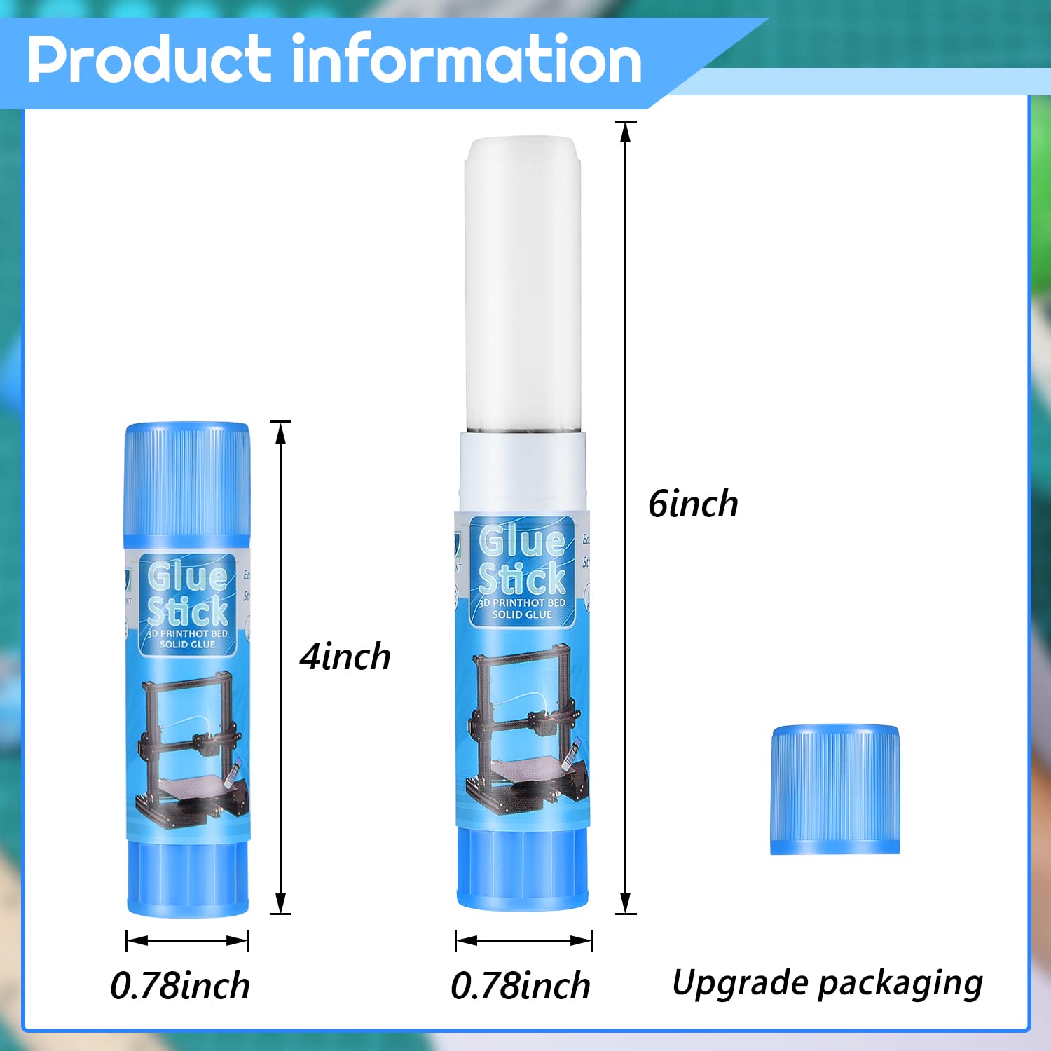 لاصق سرير الطباعة ثلاثية الأبع - مراجعة 3D Printing Glue Stick وسعره